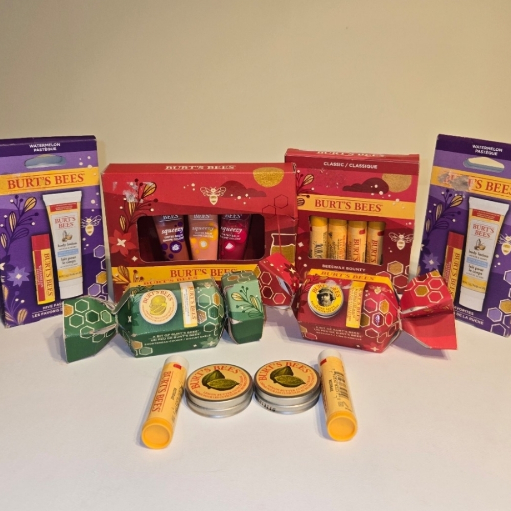 Burt's Bees  Lip Balm & Cuticle Cream BUNDLE 19 pieces in total